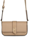 Greenwich Small Saffiano Leather Sling Cross Bag Beige - MICHAEL KORS - BALAAN 2