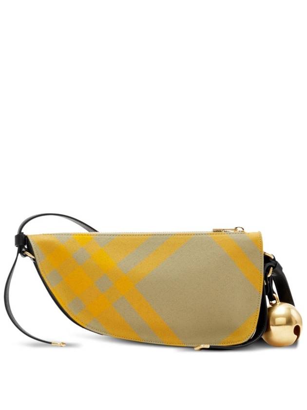 Shield Check Mini Shoulder Bag Hunter - BURBERRY - BALAAN 3