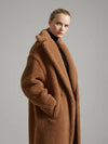 Msize Last TEDDY Bear 001 Camel Alpaca Coat 2310161433 - MAX MARA - BALAAN 5