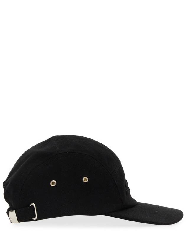 Tedji Ball Cap Black - ISABEL MARANT - BALAAN 3