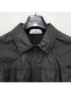 Garment Dyed Crinkle Reps R-NY Jacket Black - STONE ISLAND - BALAAN 7