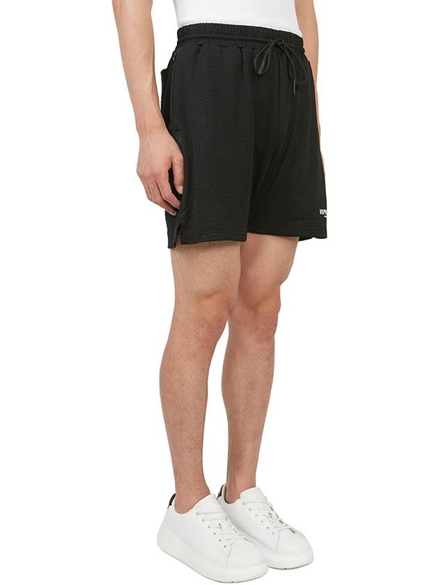 Owner Club Mesh Shorts Black - REPRESENT - BALAAN 4