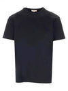 Back Graffiti Logo Short Sleeve T-Shirt Black - ALEXANDER MCQUEEN - BALAAN 2