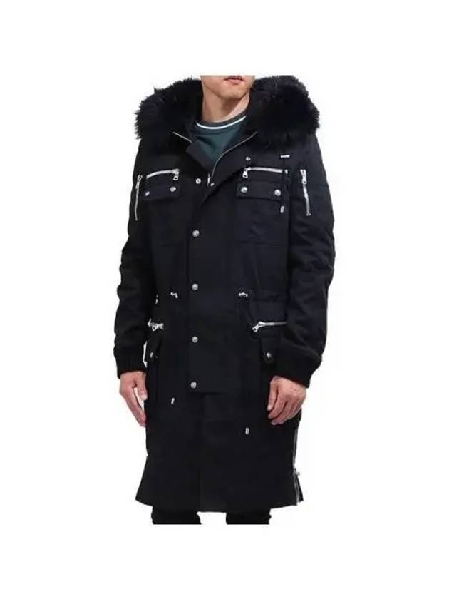 Raccoon fur parka 271180 - BALMAIN - BALAAN 1