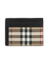 Check Print Buckle Card Wallet Beige - BURBERRY - BALAAN 1