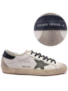 Superstar Low Top Sneakers Blue Green White - GOLDEN GOOSE - BALAAN 3