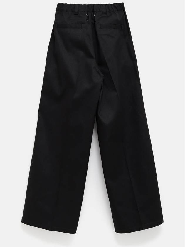 Classic wide pants black - MAISON MARGIELA - BALAAN 3