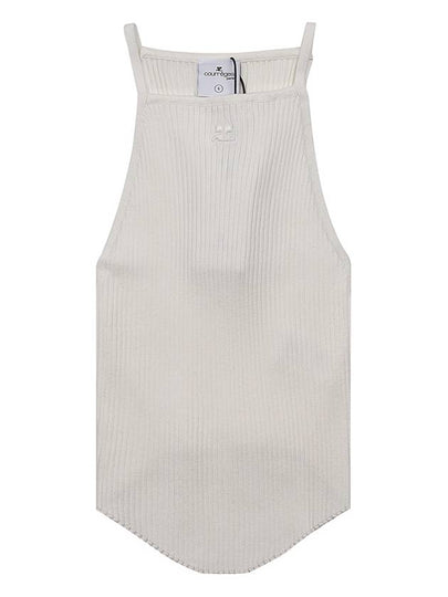 Holistic Ribbed Knit Sleeveless Lime Stone - COURREGES - BALAAN 2