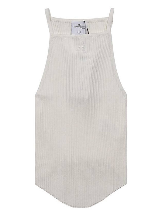 Courr ges Women s Holistic Tank Top 124MDE074FI0001 0001 - COURREGES - BALAAN 1