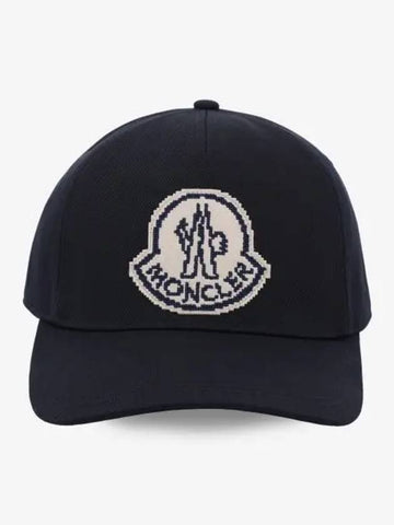 Digital Big Logo Ball Cap Black J20933B000140U162999 - MONCLER - BALAAN 1