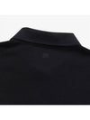 Heart Logo Polo Shirt Black - AMI - BALAAN 6