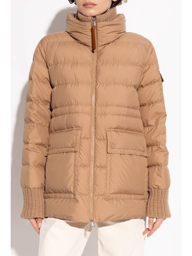 Baux Short Padding Beige - MONCLER - BALAAN 4