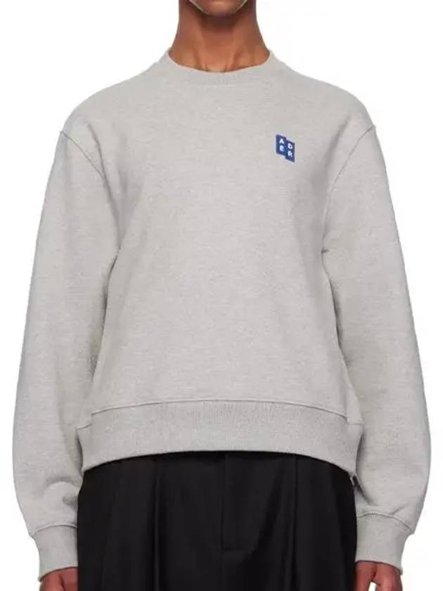 TRS Tag Sweatshirt 01 Gray BMSGFYSW0101GR - ADER ERROR - BALAAN 1