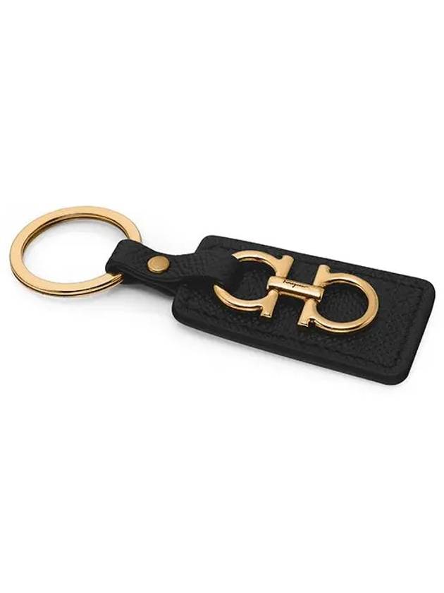 Gancini Keyholder Black - SALVATORE FERRAGAMO - BALAAN 3