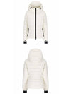 Grenoble Chessel Down Short Padding White - MONCLER - BALAAN 5