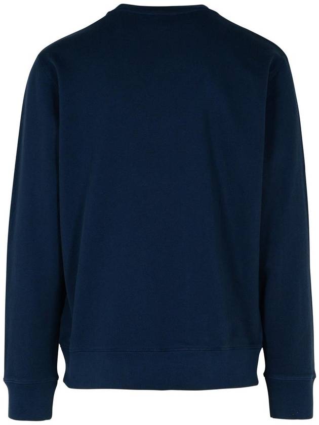 Fox Head Patch Regular Sweatshirt Midnight Blue - MAISON KITSUNE - BALAAN 4