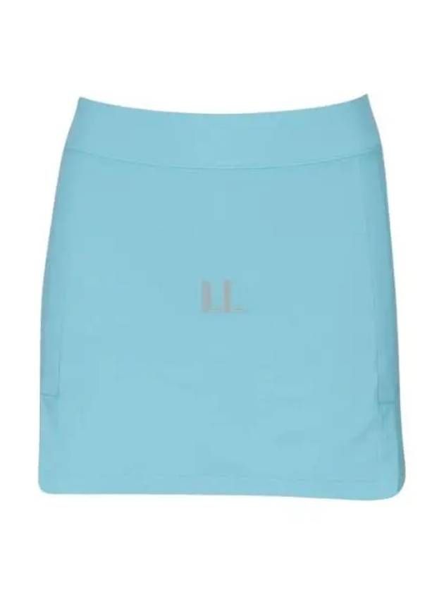 Women's Amelie Skirt Blue Curacao - J.LINDEBERG - BALAAN 2