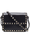 Rockstud Flap Cross Bag LW2B0104BOL 0NO Black - VALENTINO - BALAAN 1