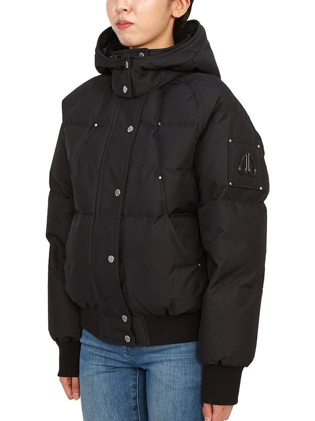 Cloud Jumper Bomber Padded Black - MOOSE KNUCKLES - BALAAN 4