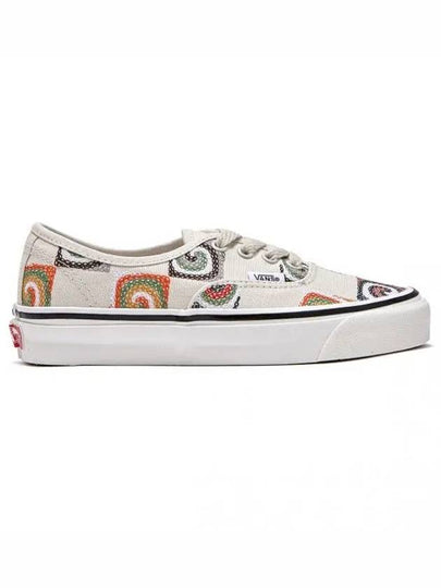 Authentic Granny Check Low Top Sneakers Cream - VANS - BALAAN 2