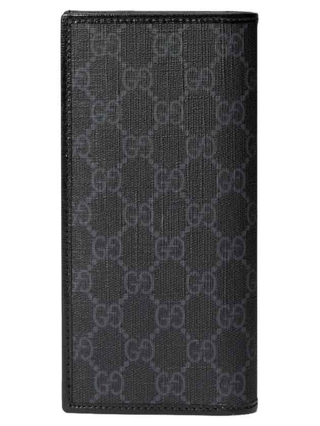 Interlocking G Long Wallet Black - GUCCI - BALAAN 6