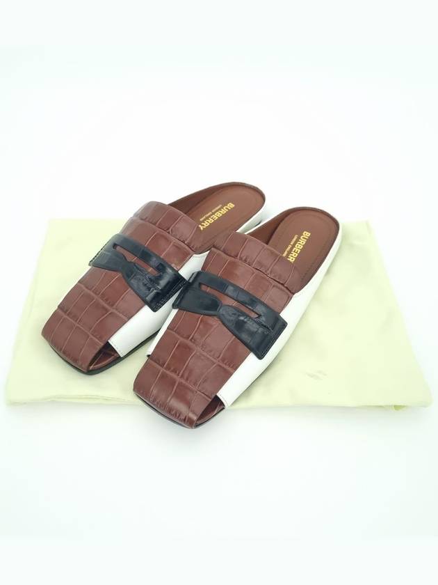 paneled mules - BURBERRY - BALAAN 10