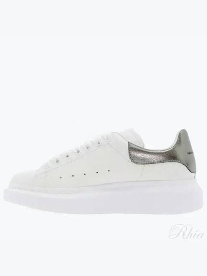 Oversized Low Top Sneakers Black White - ALEXANDER MCQUEEN - BALAAN 2