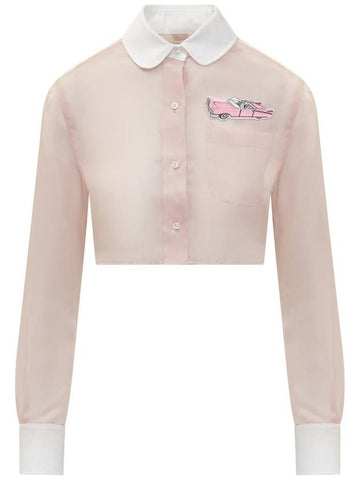 Thom Browne Shirt With Patch - THOM BROWNE - BALAAN 1