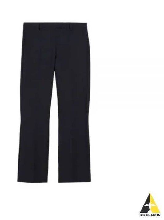 Umanita Cotton Crop Pants Navy - MAX MARA - BALAAN 2