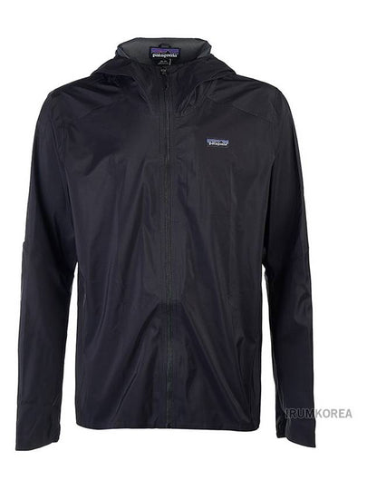 Recycle Logo Zip-up Jacket Black - PATAGONIA - BALAAN 2