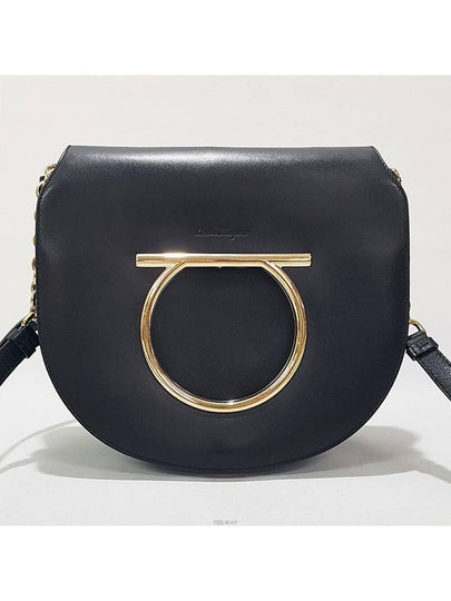 Ferragamo Gancini Flap Bag Medium - SALVATORE FERRAGAMO - BALAAN 2