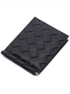 Intrecciato Money Clip Card Wallet Black - BOTTEGA VENETA - BALAAN 6