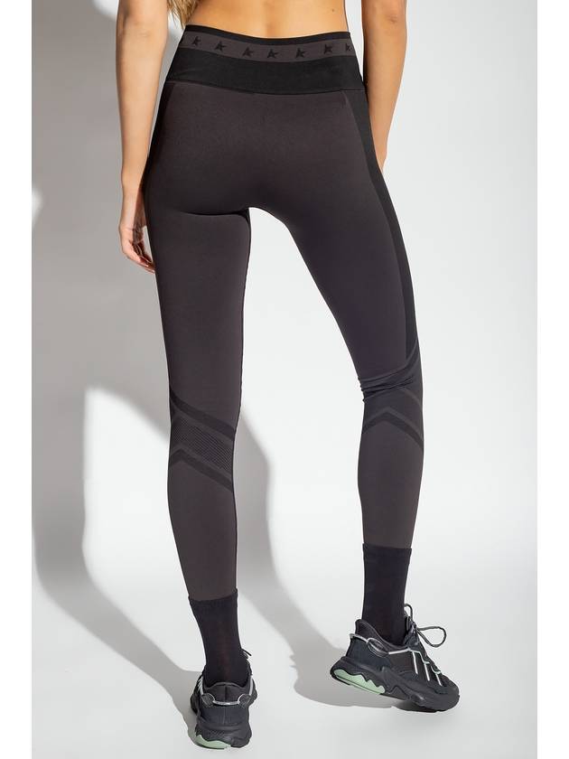 Women's Genesis Star Band LeGGings Black - GOLDEN GOOSE - BALAAN 5