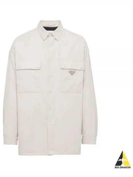 24 SC556 S221 1JHC F0K74 Pinwale Corduroy Shirt - PRADA - BALAAN 1