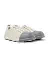 Junction Runner Leather Low-Top Sneakers Grey - CAMPER - BALAAN 2