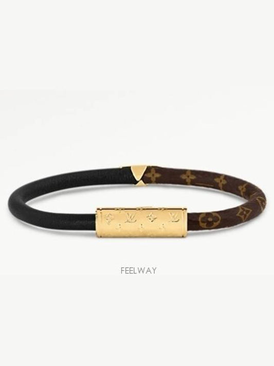 Daily Confidential Bracelet Black Brown - LOUIS VUITTON - BALAAN 2