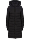 New Bridge Hooded Goose Down Padding Black - BURBERRY - BALAAN 3