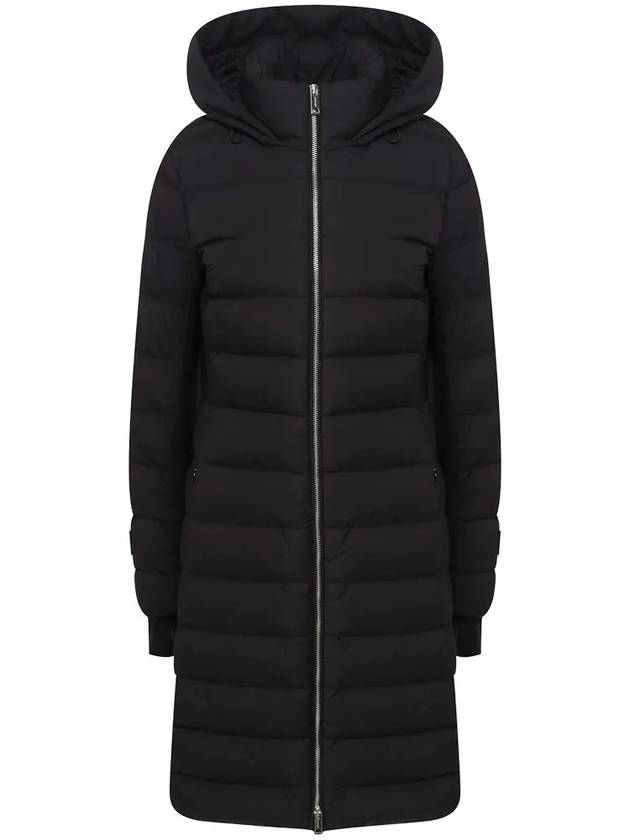 New Bridge Hooded Goose Down Padding Black - BURBERRY - BALAAN 3