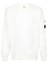 Cotton Diagonal Fleece Lens Sweatshirt White - CP COMPANY - BALAAN 2