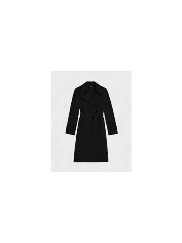 Oaklane Trench Coat Black - THEORY - BALAAN 2