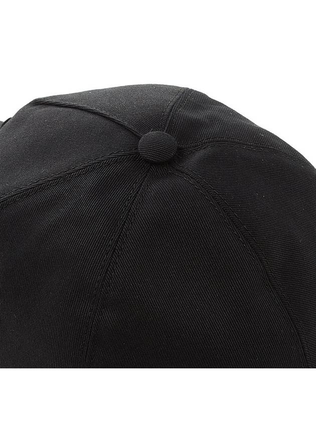 Gancini Logo Base Ball Cap Black - SALVATORE FERRAGAMO - BALAAN 9