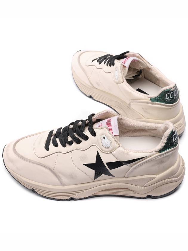 Running Logo Lace-up Sneakers Ivory - GOLDEN GOOSE - BALAAN 7