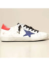 Men's Red Tab Superstar Classic Sneakers - GOLDEN GOOSE - BALAAN 4