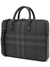 Slim Ainsworth Check Case Dark Grey - BURBERRY - BALAAN 3