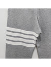 Men's Classic Loopback Engineered 4-Bar Sweatpants Light Grey - THOM BROWNE - BALAAN 7