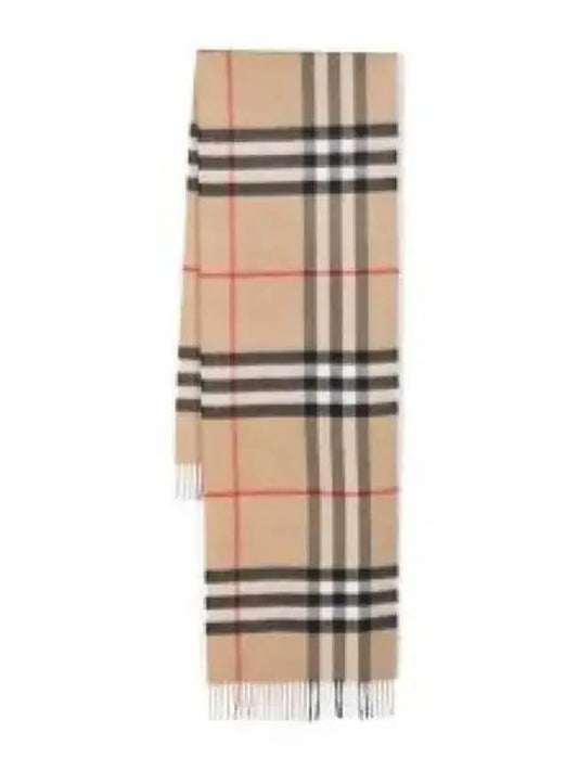 Vintage Check Cashmere Muffler Beige - BURBERRY - BALAAN 2