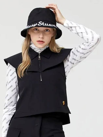 Golf Cape Mini Vest Black - HENRY STUART - BALAAN 1