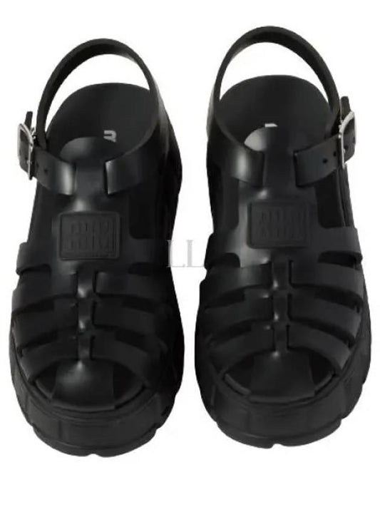 EVA Platform Cage Sandals Black - MIU MIU - BALAAN 2