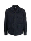 Microreps Diamond Peach Jacket Navy - CP COMPANY - BALAAN 2