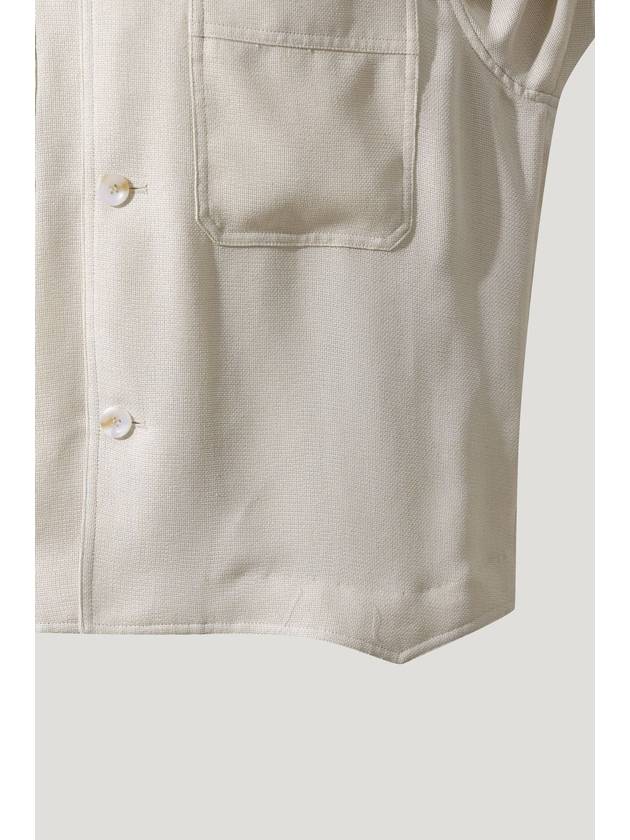 LINEN LIKE Solid semi over shirt - IRO - BALAAN 12